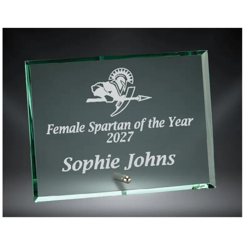 Landscape Jade Glass Stand