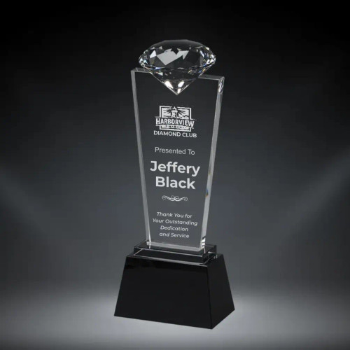 Diamond Pedestal Crystal