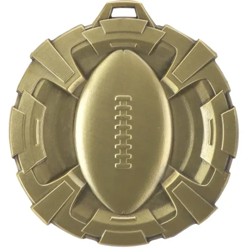 2 3/4" Carbonite Football Medal