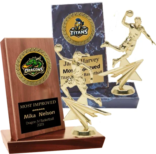 Classic Billboard  Basketball  Figure Plaque