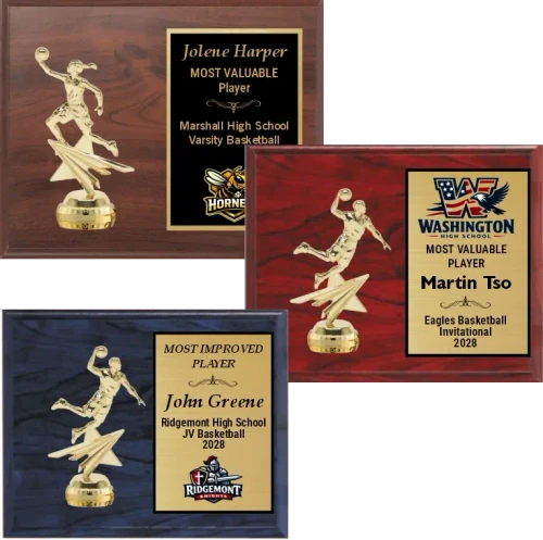 Classic Basketball Plaque