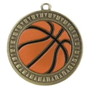 Basketball Velocity Medal