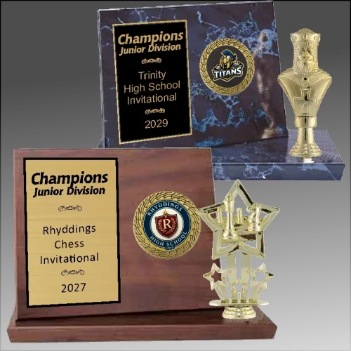 Large Classic Billboard  Chess Plaque Plaque