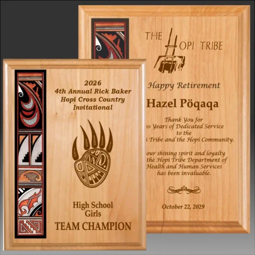 Alder Native Heritage Plaque