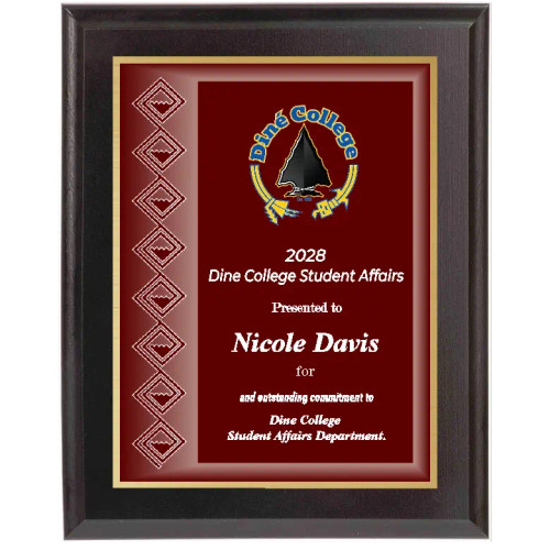 "Festive" Native Heritage Plaque