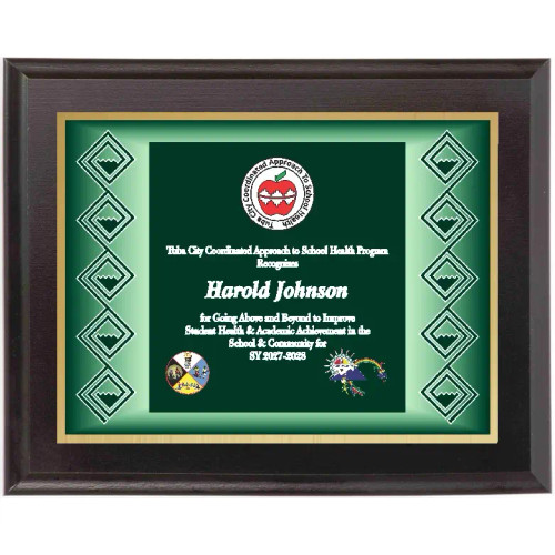 "Festive" - Native Heritage Plaque