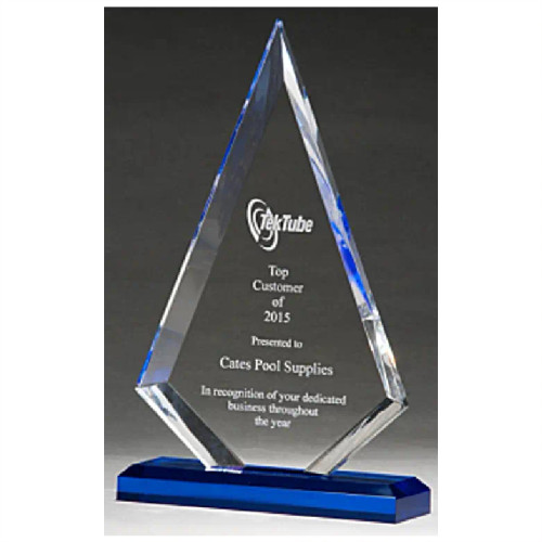 "Arrow" Series Award with Blue Highlights