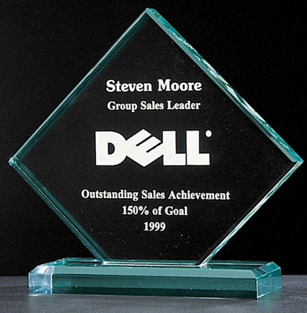 Diamond Jade Acrylic Award