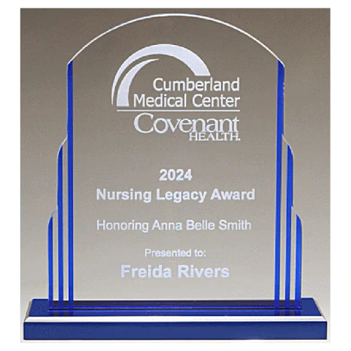 Art Deco Style Acrylic Award