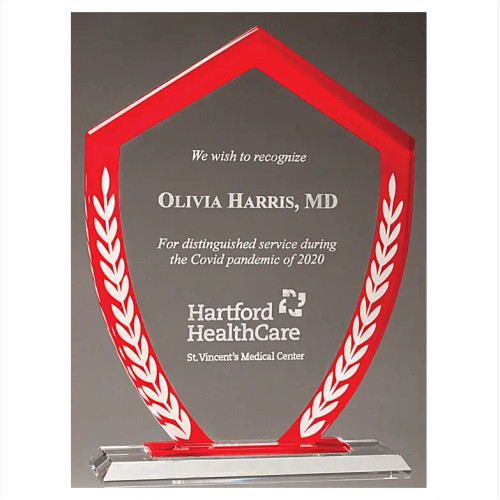 Red Shield Glass Award