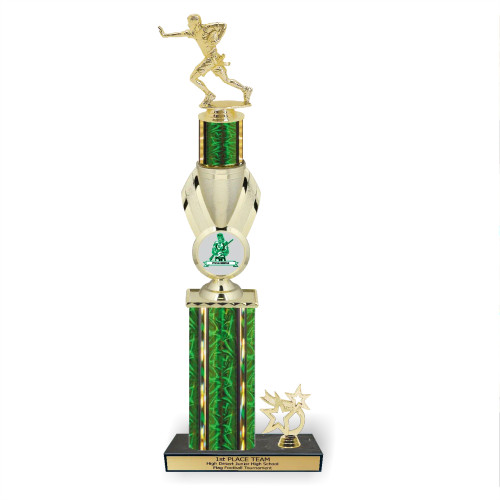 Classic Mascot Trophy with Side Trim
