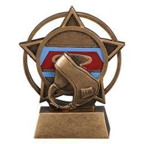 Wrestling "Orbit" Resin Sculpture Trophy