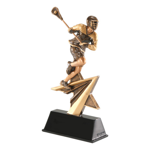 Lacrosse "Star Power" Resin Sculpture Trophy