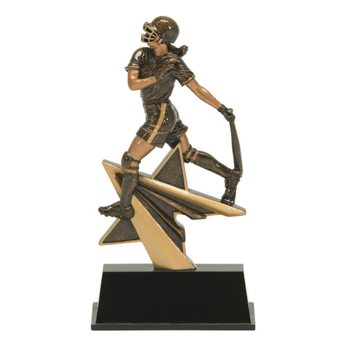 Softball "Star Power" Resin Sculpture Trophy