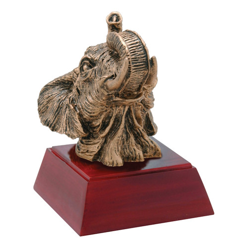Elephant Resin Sculpture Trophy