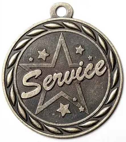 2" Service Medal