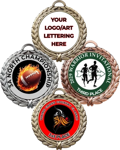 Wreath Custom Full Color Medallion