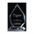 Flame Series Multi-Faceted Optical Crystal Award