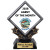 Victory Star Diamond Plate Holder with Full Color Art