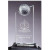 Crystal Golf Ball Trophy