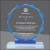 Blue Octagon Crystal Award