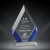 Blue Cambridge Diamond Crystal Award