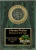 Cross Country Medallion Plaque