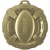 2 3/4" Carbonite Football Medal