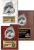 Sculptured Colored Relief Soccer Plaque