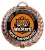 Wreath Custom Full Color Wreath Football  Medallion