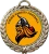 Wreath Custom Full Color Wreath Football  Medallion