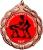 Bold Wreath Custom Full Color Wrestling Medallion