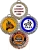 Wreath Custom Full Color Wreath Wrestling Medallion