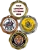 Fusion Full Color Wrestling Medallion