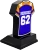 Custom Football Player Jersey Sculpture