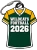 Custom Football Team Bag Tag with 3D Jersey