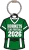 Custom Flag Football Team Bag Tag with 3D Jersey