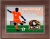 Digitally Color Printed Soccer Cherry Finish Plaque