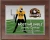 Digitally Color Printed Football Cherry Finish Plaque