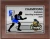 Digitally Color Printed Wrestling Cherry Finish Plaque