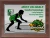 Digitally Color Printed Wrestling Cherry Finish Plaque