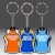 Custom Cross Country Team Key Chain with 3D Jersey
