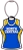 Custom Cross Country Team Bag Tag with 3D Jersey