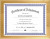 Solid Wood Certificate Plaque Certificate Plaques - PX2769