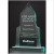 Spire Jade Acrylic Award