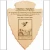 National Park Service Plaques | Alder Arrowhead Ranger Plaque