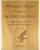 Laser Etched Alder Recognition Plaque