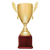 22" Gold Metal Cup Trophy on Rosewood Royal Piano Finish Base - CMC930G