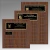 Laser Engraved Economical Cherry Finish Perpetual Plaque