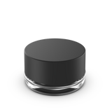 38-400 Smooth Child-Resistant Concentrate Jar Lids (Black or White) – Foil Liner